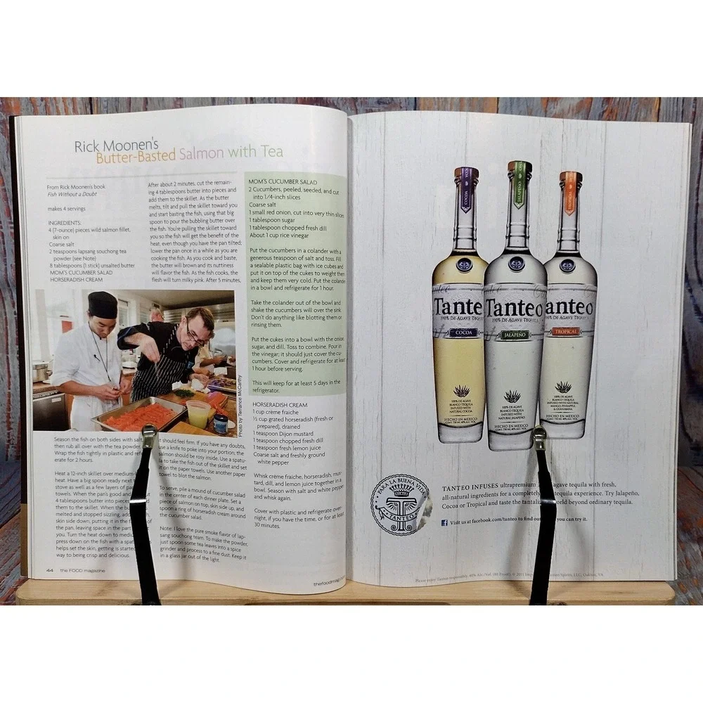 Food Magazine PREVIEW ISSUE Rocco, Alton Brown, Emeril, Michael Chiarello